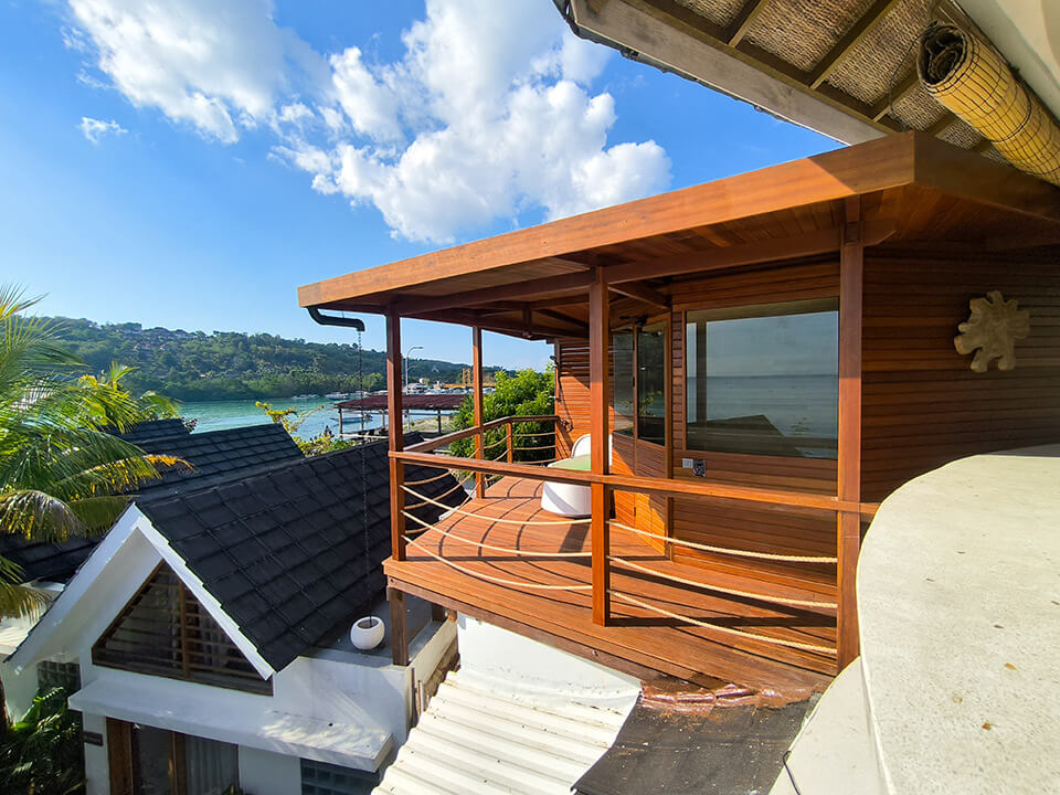 Sauna and wellness area at Segara Seaside Resort, Nusa Ceningan